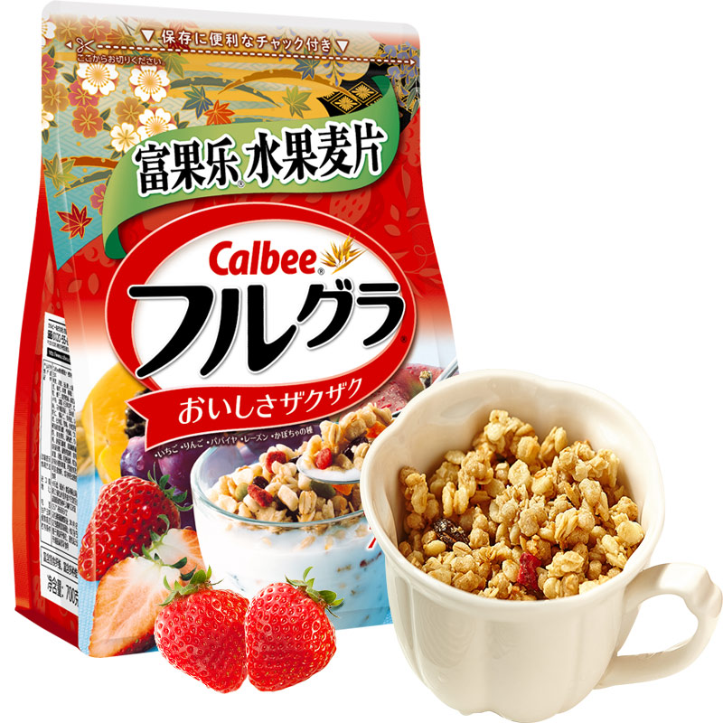 卡乐比Calbee 日本进口水果麦片零食